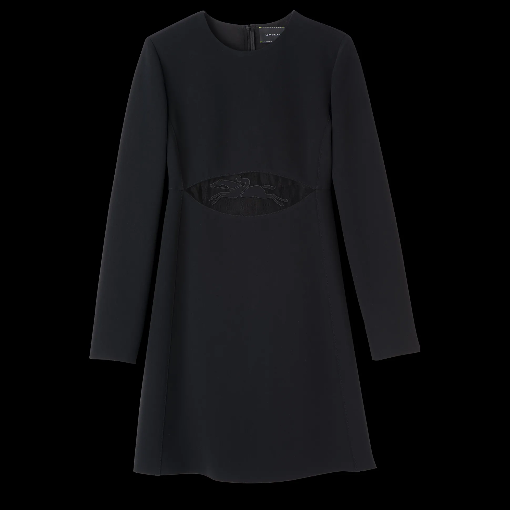 Kurzes Kleid Mit Gürtel-Patch*Longchamp Outlet
