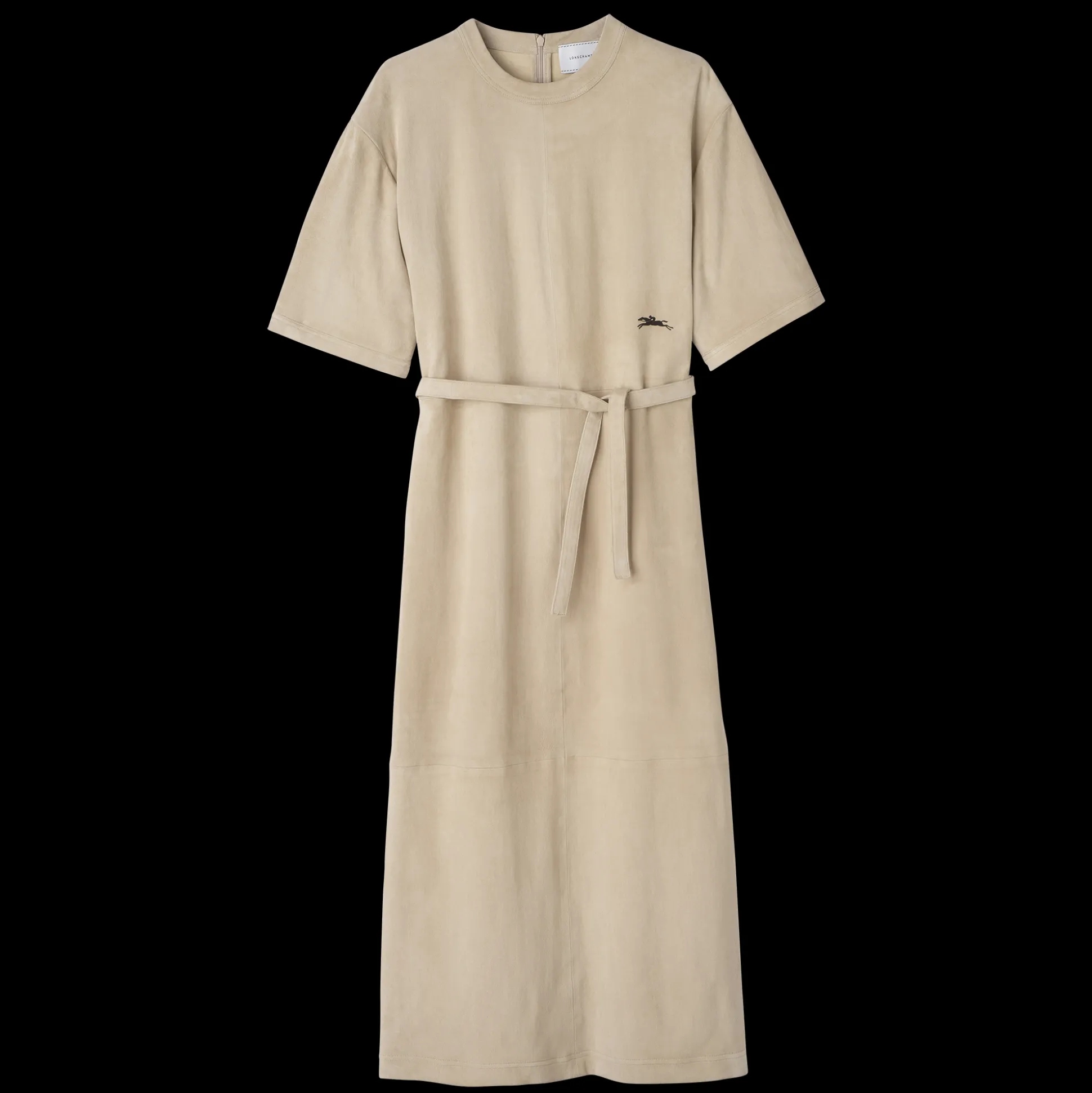 Langes Kleid Aus Leder*Longchamp Shop