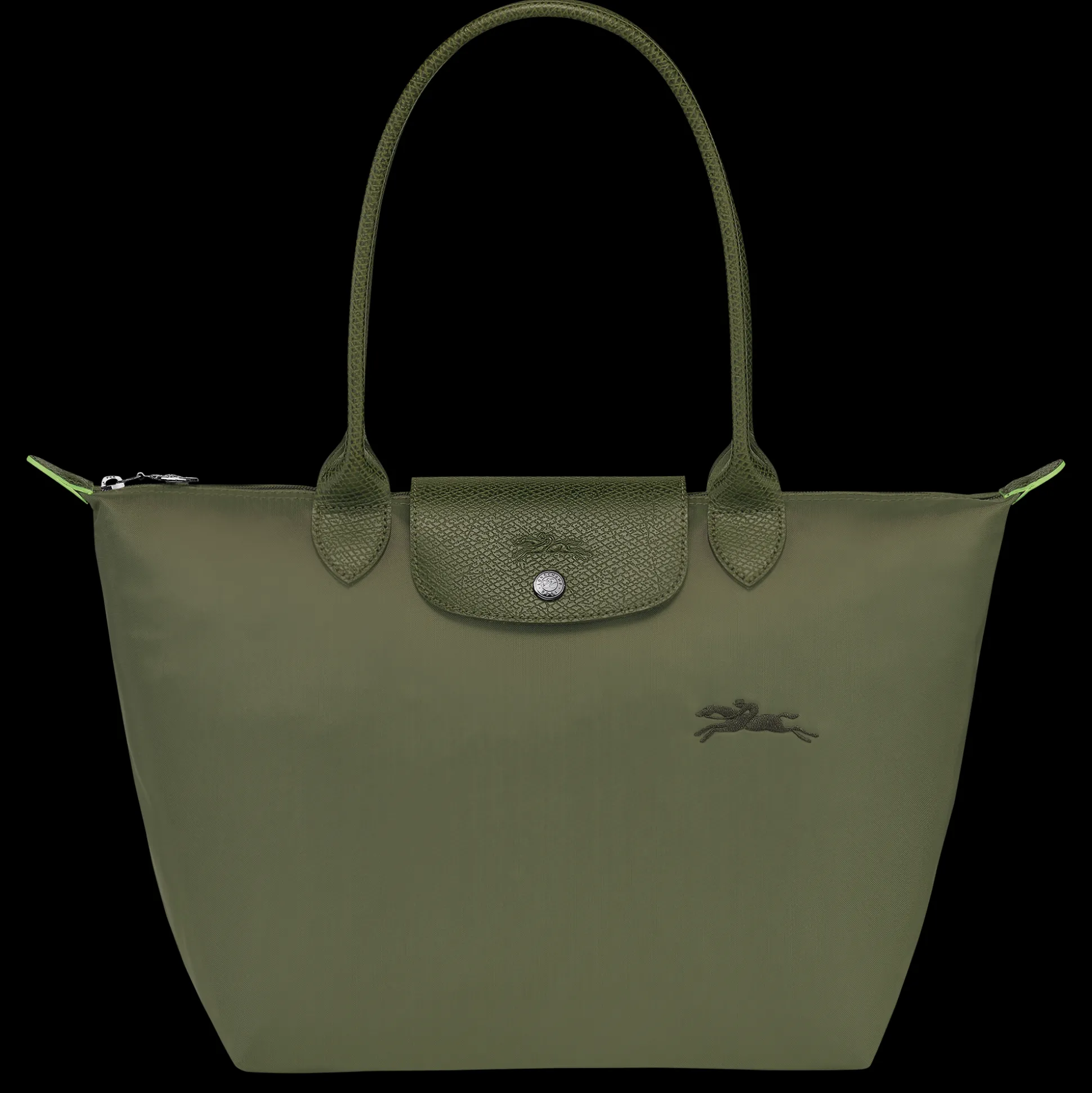 Shopper M Le Pliage Green*Longchamp Cheap